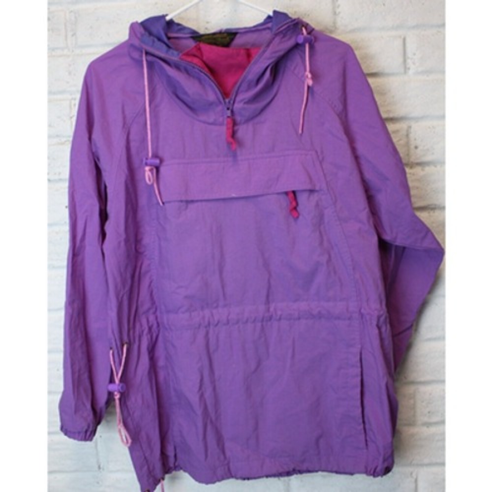 Vintage Eddie Bauer Purple Pullover Anorak